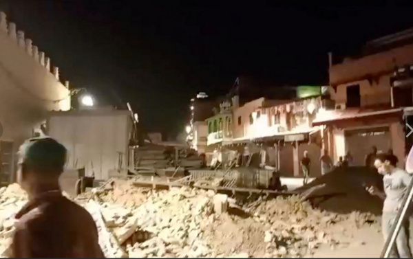 Происшествия: Землетрясение в Марокко. 632 погибших (данные уточняются)
