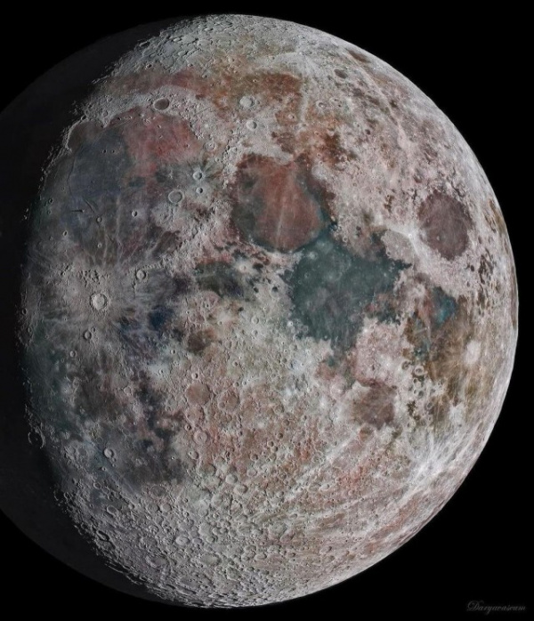 Интересное: Детализированные фотографии Луны
