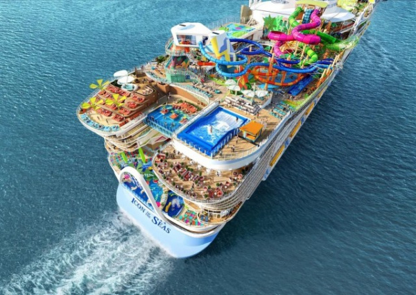 Путешествия: Круизный лайнер «Икона морей» скоро отправится в первый рейс по Карибскому морю из Майами