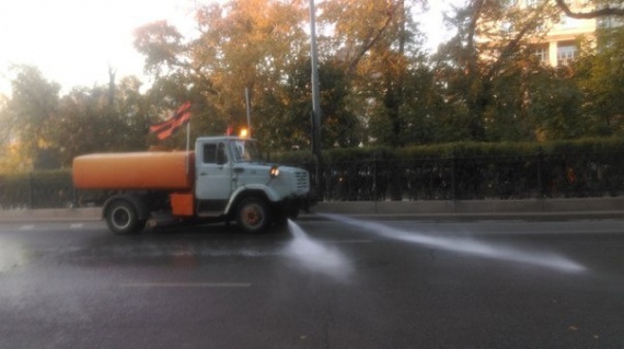 Блог Phake: В след за маршем мира в Москве прошли поливалки...