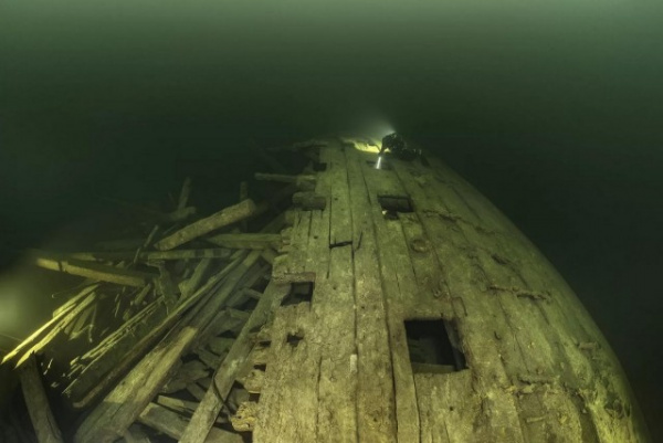 Интересное: Затонувшие корабли на дне Балтийского моря