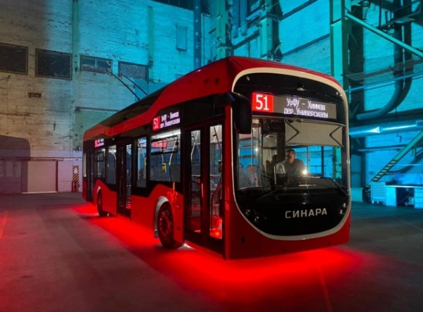 Новости: На выставке «Иннопром» показали троллейбус «Синара-6254»