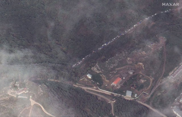 Интересное: Спутниковые снимки пробок, которые собрались во время отъезда армян из Карабаха
