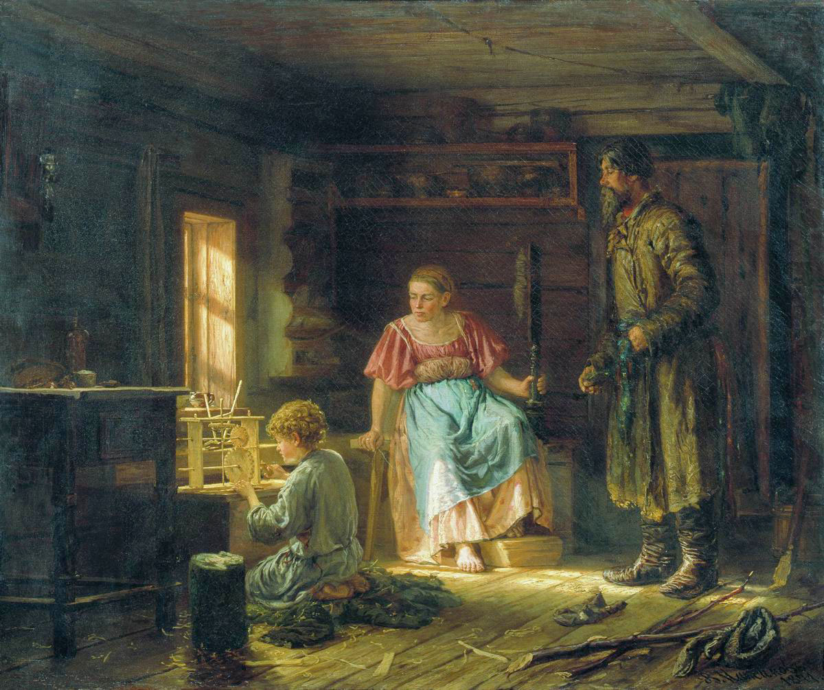 Максимов Василий Максимович,1844-картины